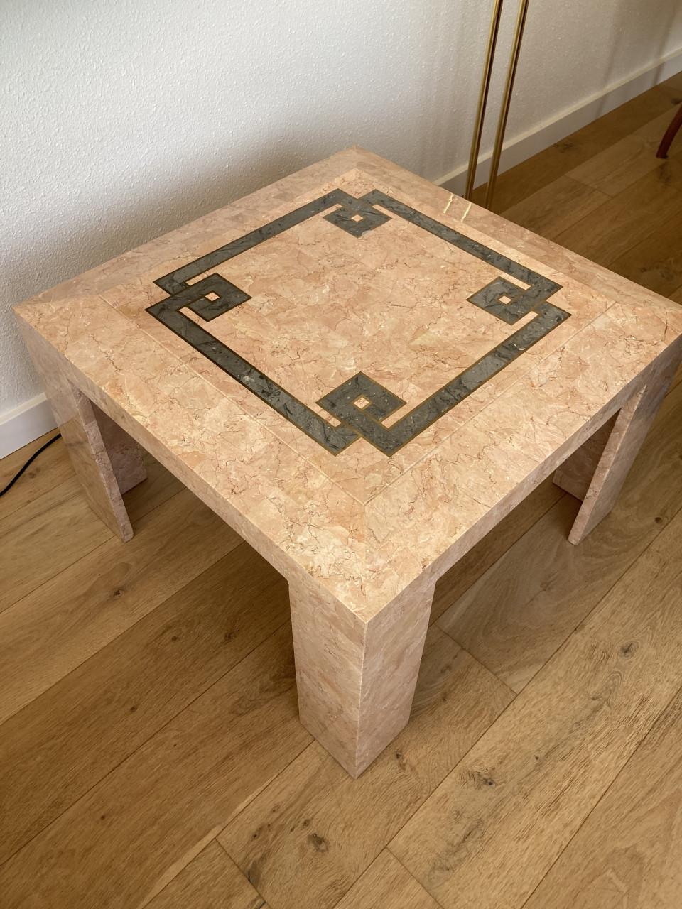 Salontafel en bijzettafel