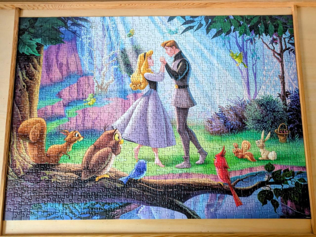 Disney puzzel Doornroosje