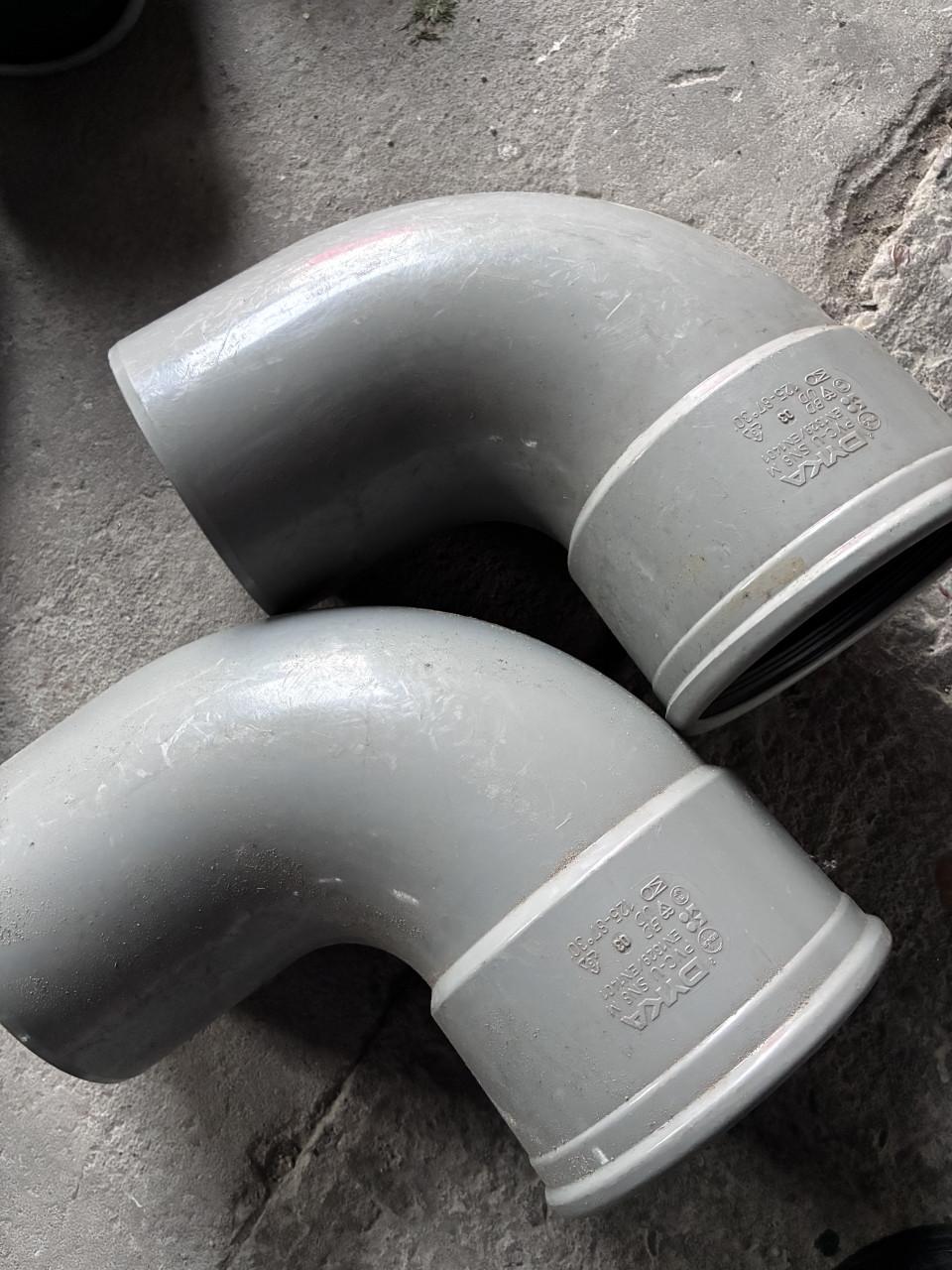 Bochten en overschuifmoffen met manchet