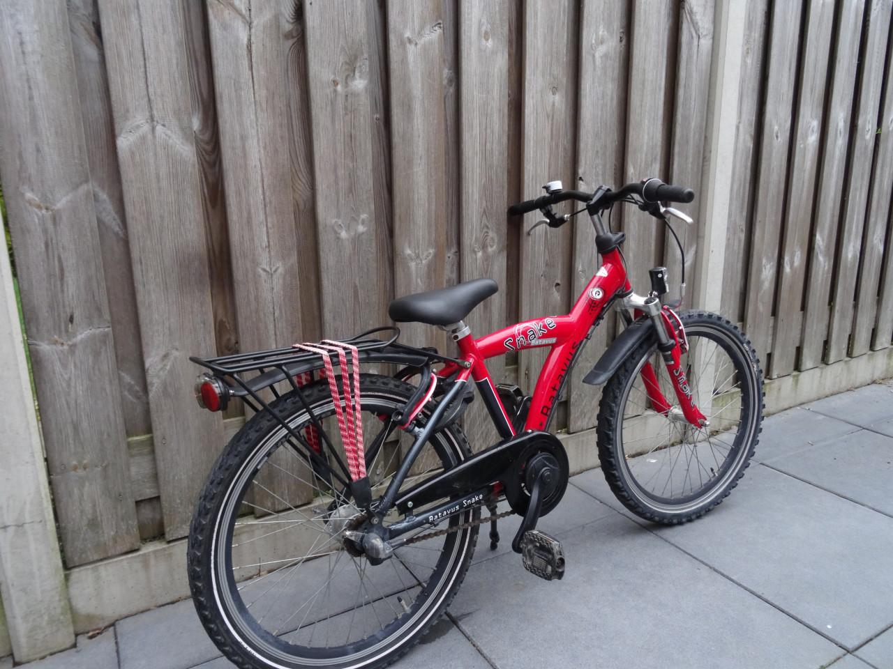 🚲 Batavus Snake Jongensfiets – 22 inch – Rood 🔴