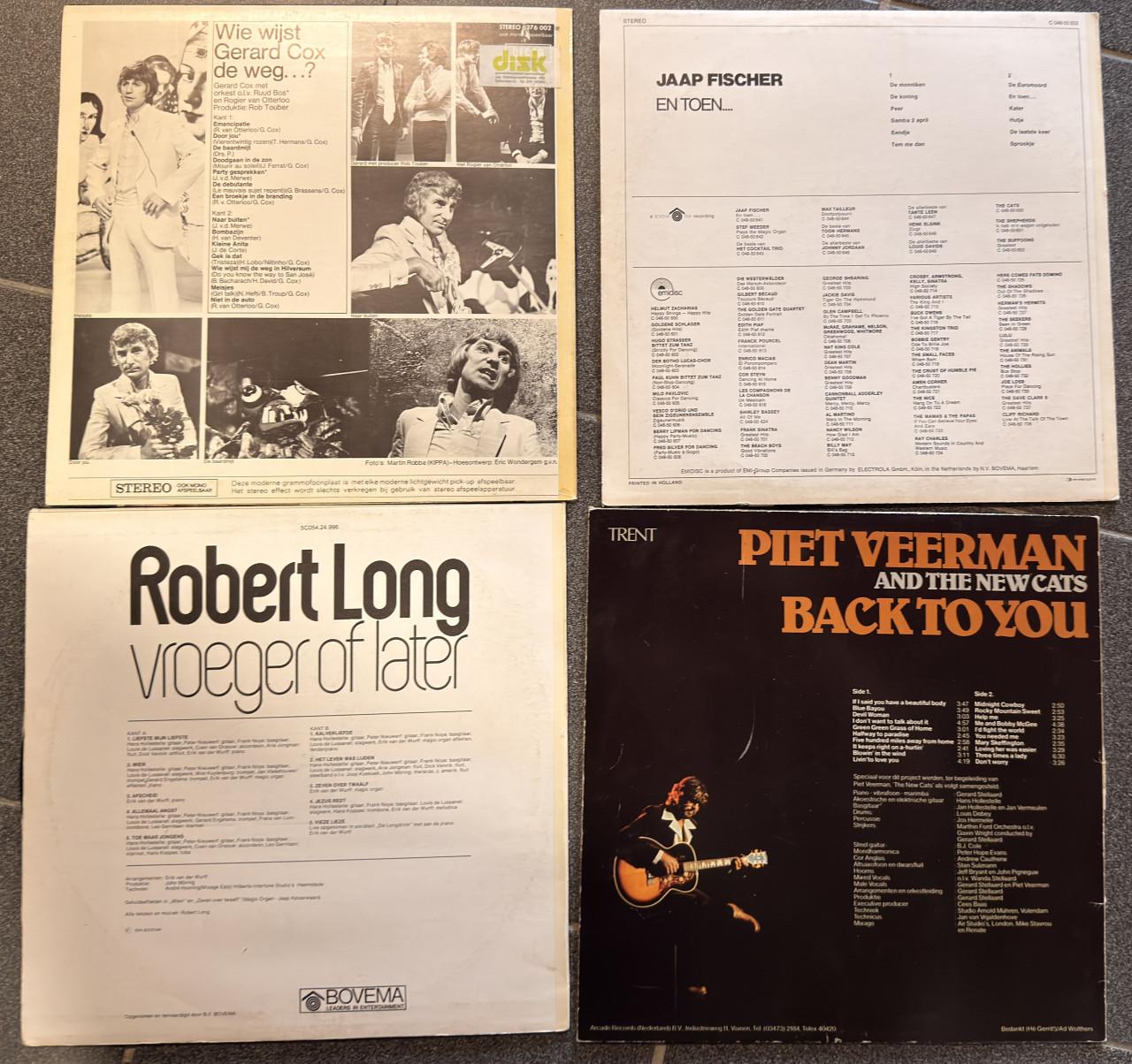 Diverse Nederlandstalige lp's