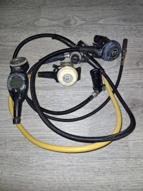 Complete Mares duikset. met Suunto Cobra duikcomputer