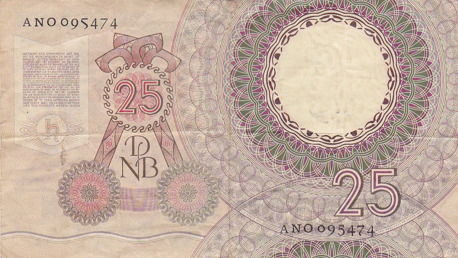 25 Gulden 1955 Huygens