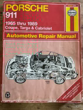 Porsche 911 werkplaatsboek 1965 - 1989