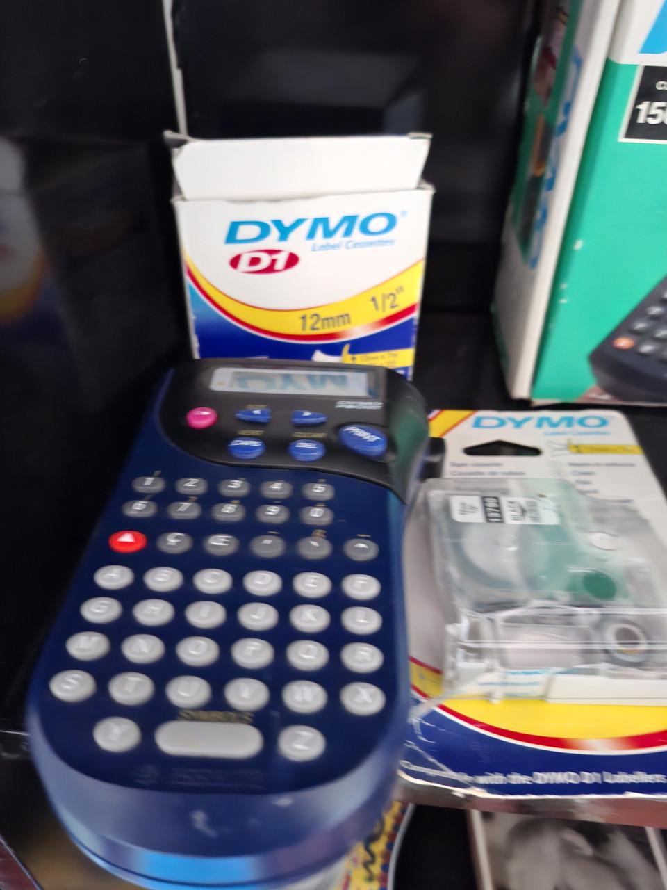 Dymo labelmakers (heel veel, zie de foto's)