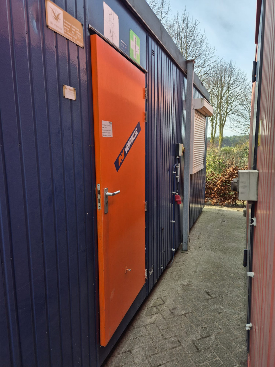 Kantoorunit/bouwkeet/woonunit/schaftkeet/container 10x3m