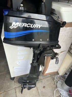 Buitenboordmotor mercury 5 pk 2 takt kortstaart
