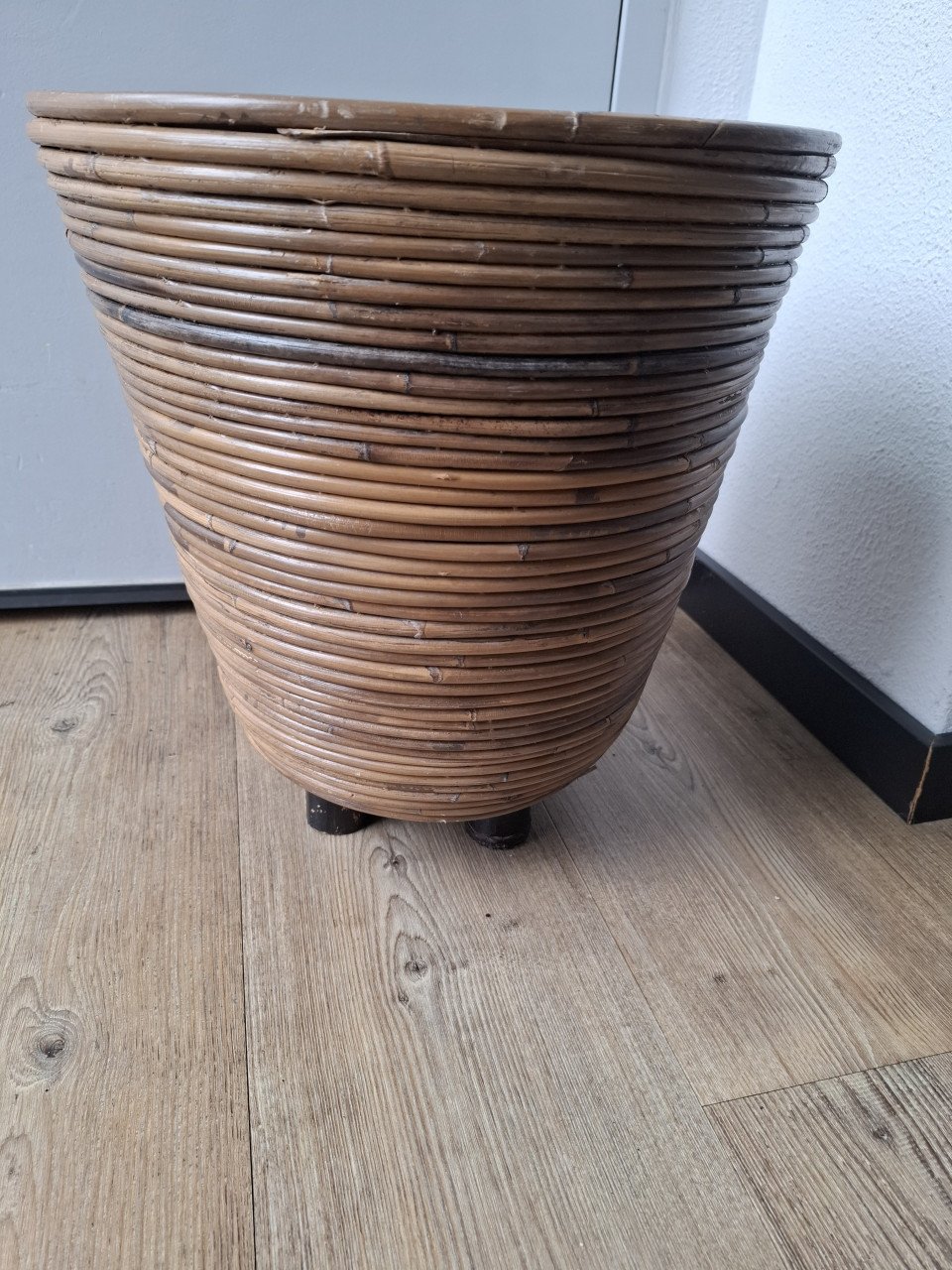 Rotan bloempot