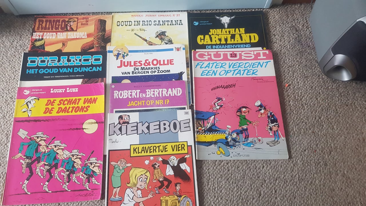 Diverse stripboeken