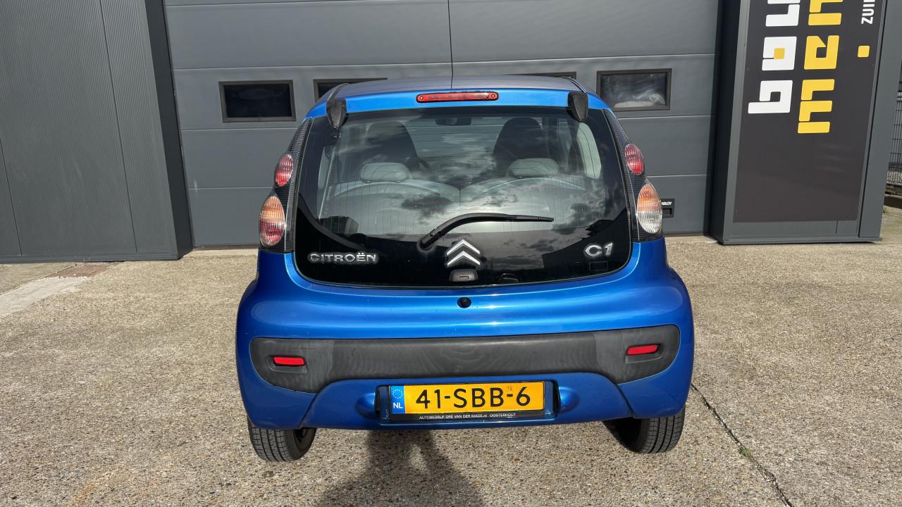 Citroen C1 1.0 12V 3DRS 2011 Blauw Airco Apk Nap Navi