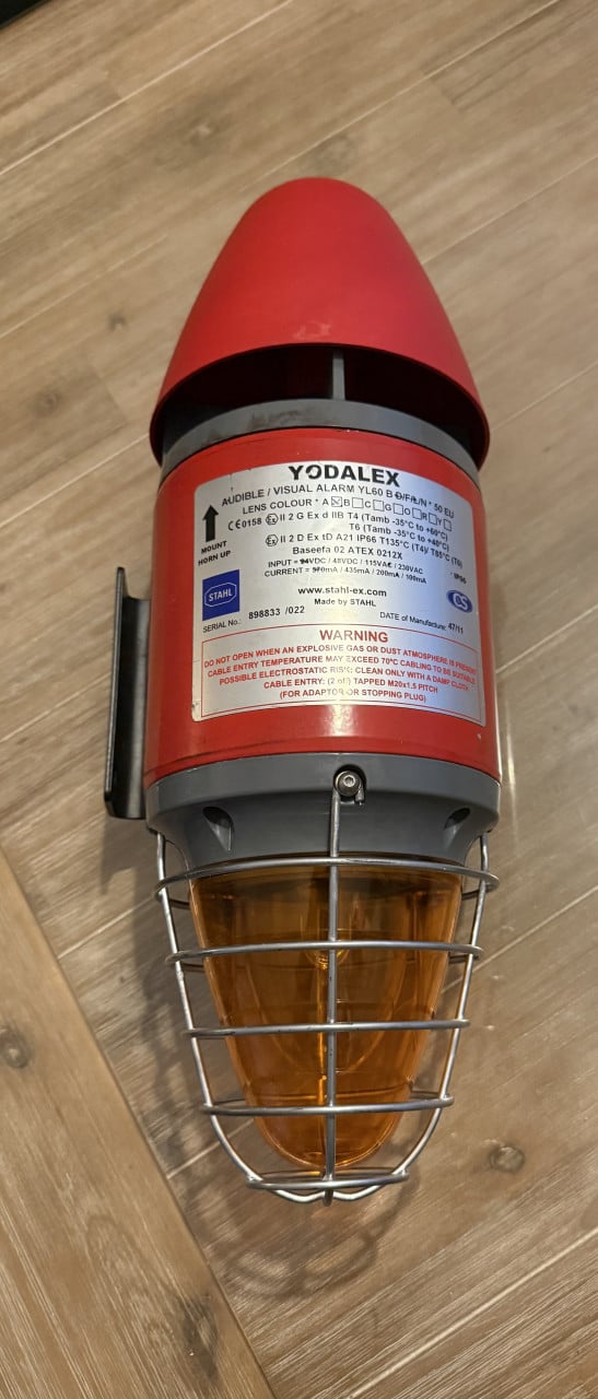 Industriële Yodalex alarm