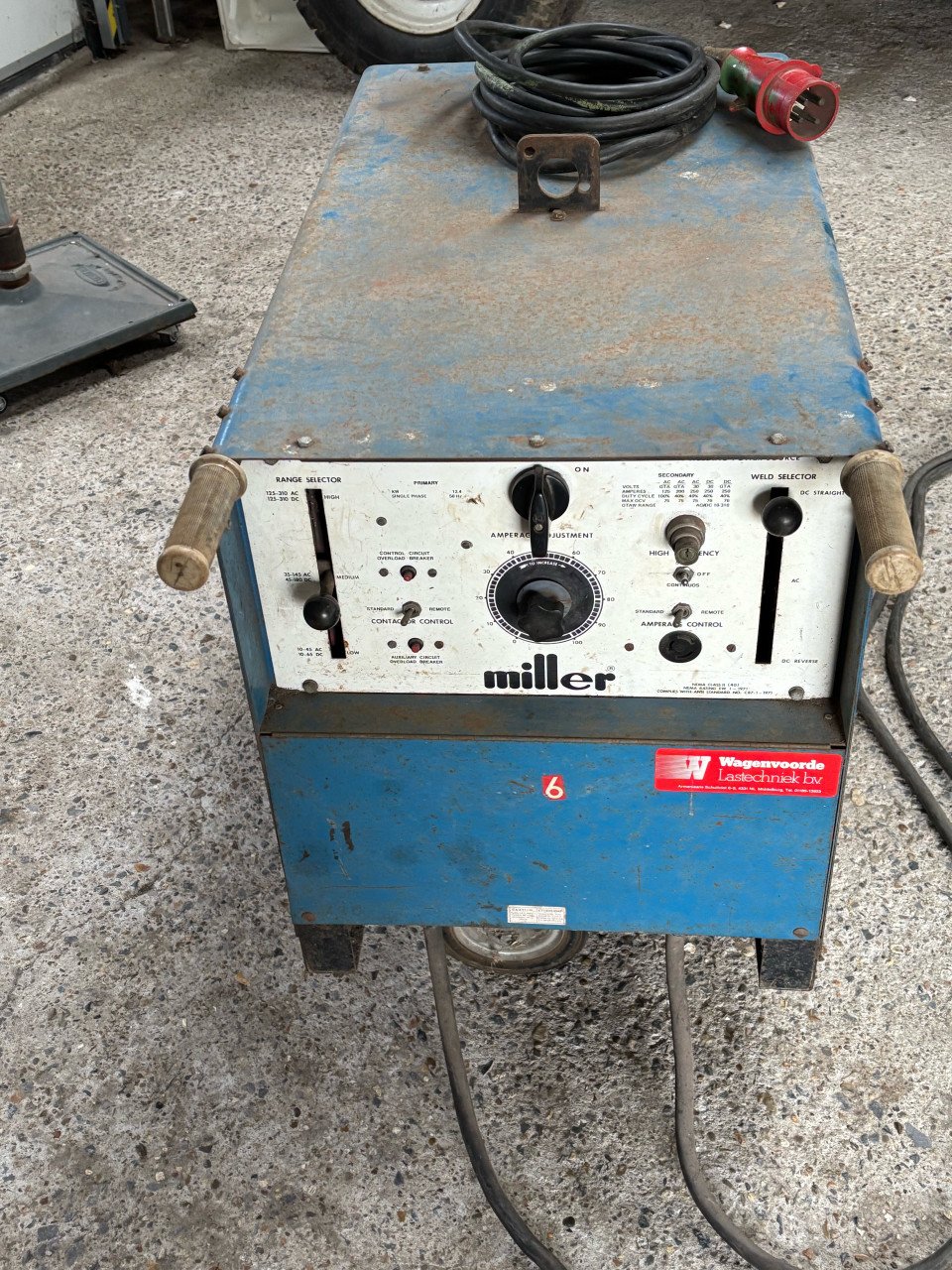 Lasapparaat 380Volt 310 Ampere