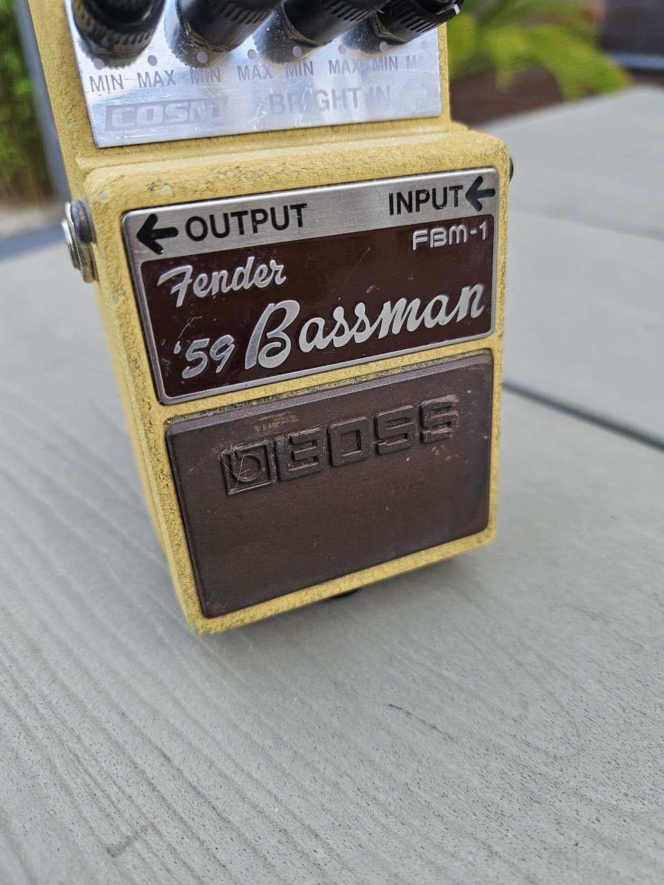 Mooi werkend  Boss FBM-1 59 Fender Bassman Pedal....
