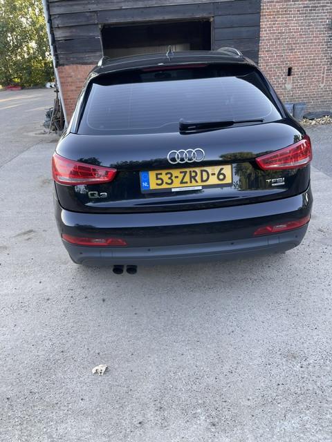 Audi Q3, 2.0 TFSI,  zwart, benzine, trekhaak, 2013