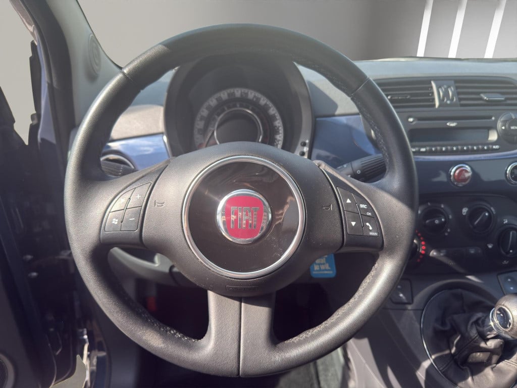 Fiat 500 1.2 lounge | airco | panorama dak | l.m. velgen | parkeersensors |