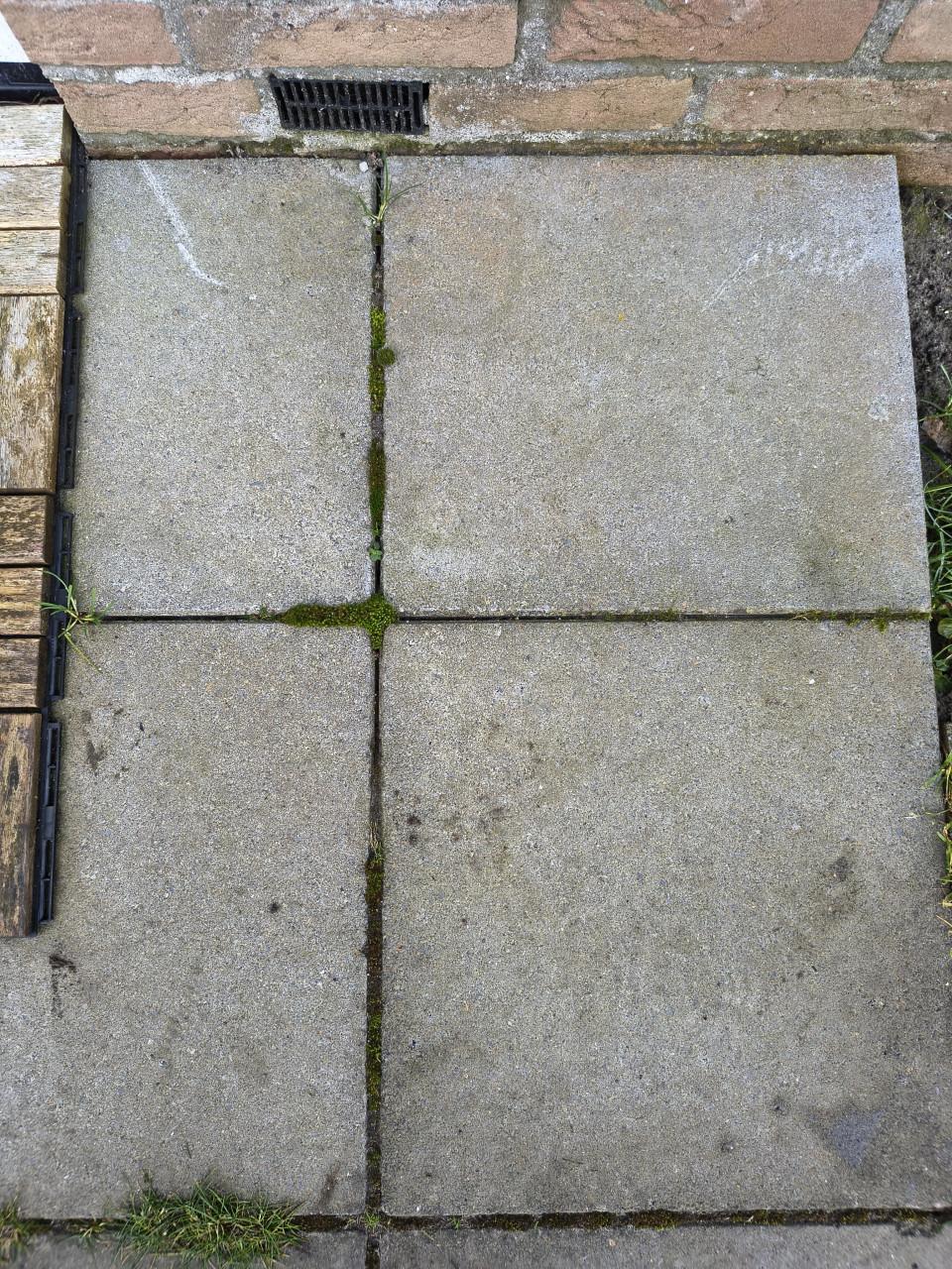 Betonnen terrastegels 21m2