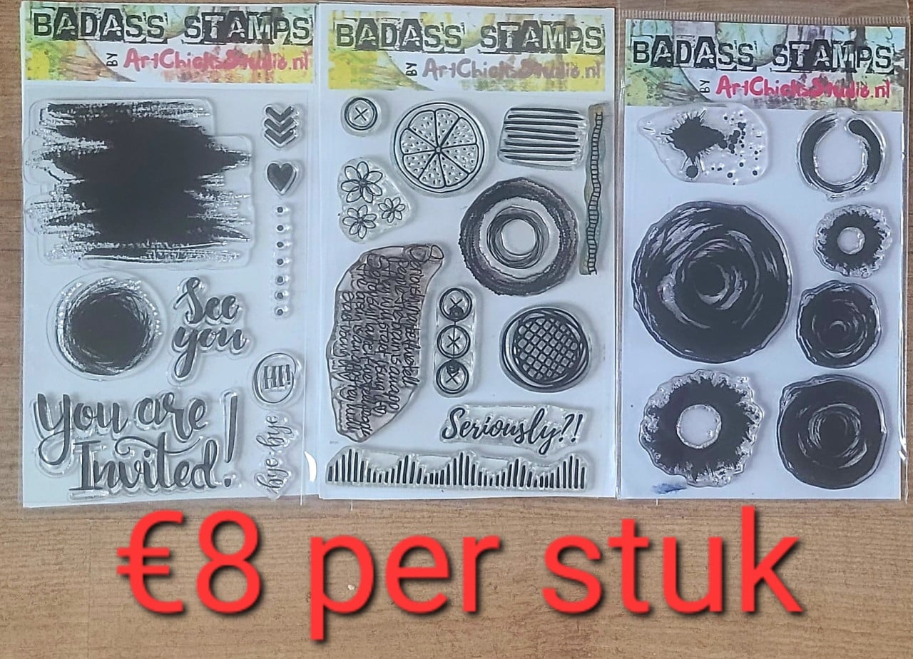 Sjabloon, stempels, Stencils   Vanaf € 0,50