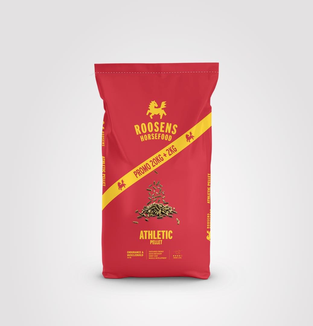 Athletic Pellet Endurance & Musclebuild 20+2 kilo gratis