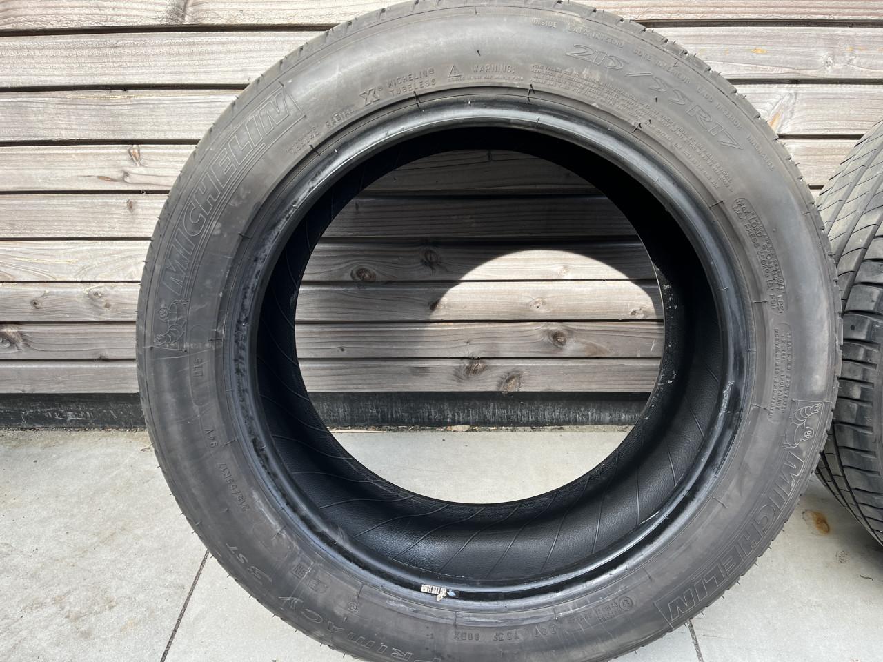 4x Michelin Primacy 3 Zomerbanden 215/55 R17