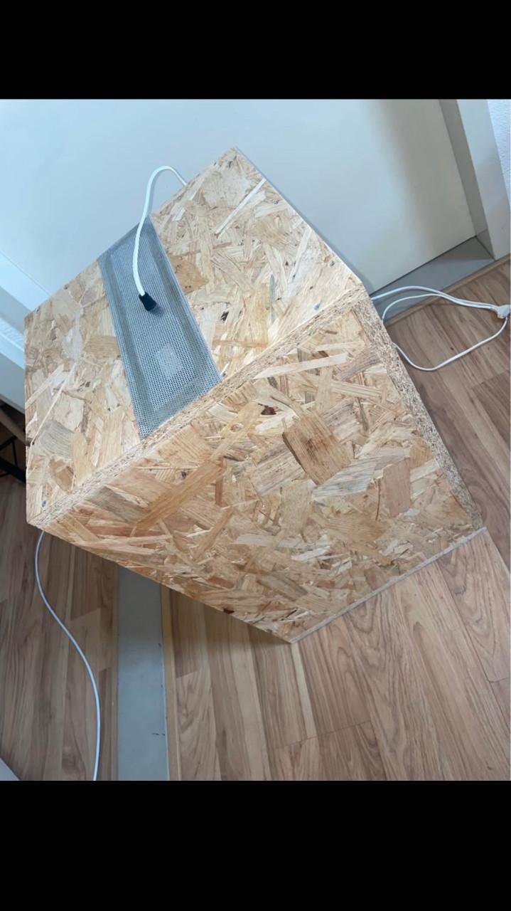 Terraruim osb met fitting