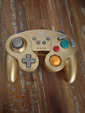 Draadloze GameCube (Switch) Controller - Gold