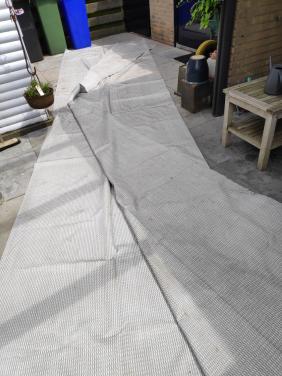 Voortent kleed caravan