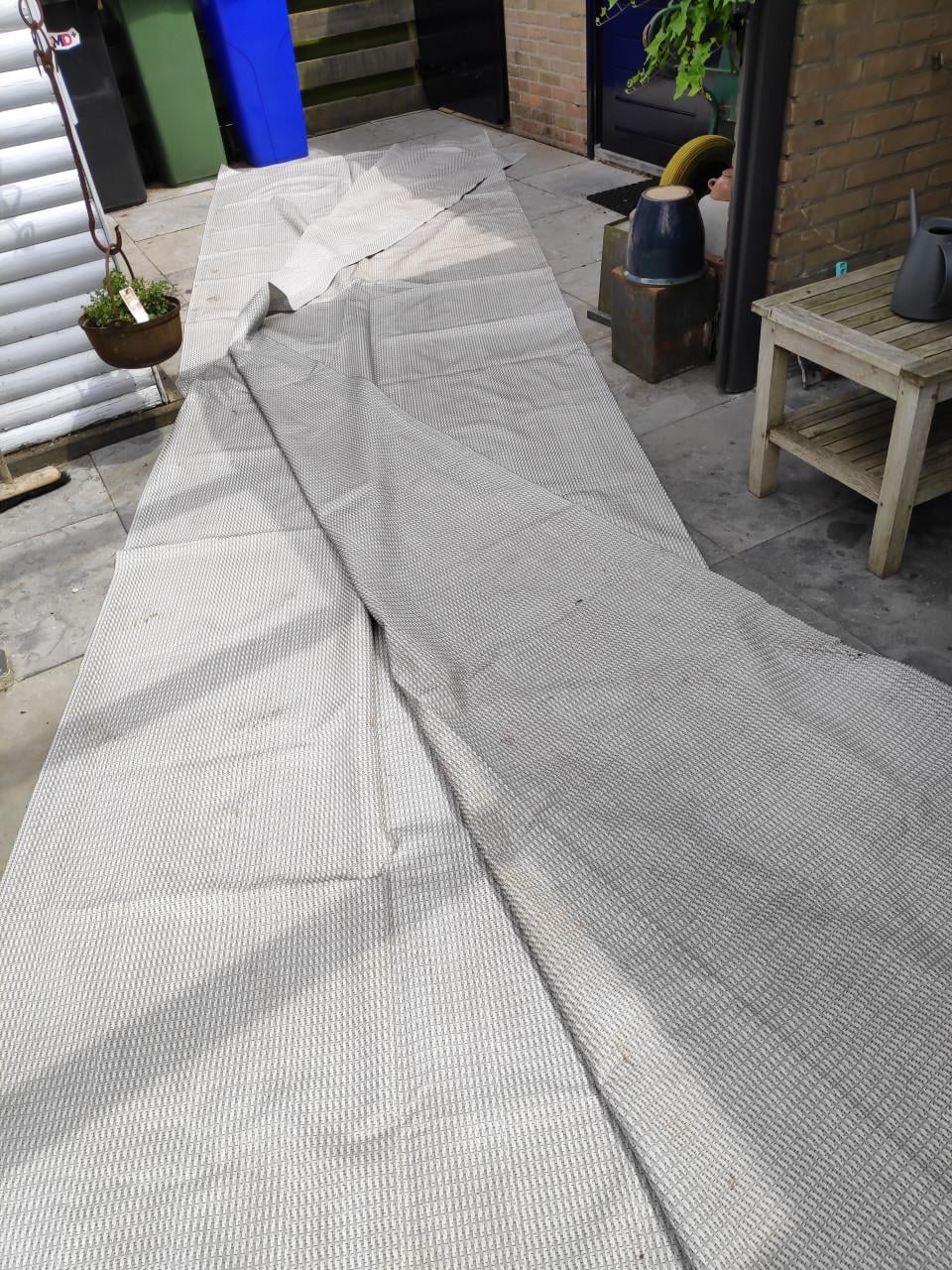 Voortent kleed caravan