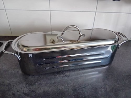 Nieuwe vispan RVS