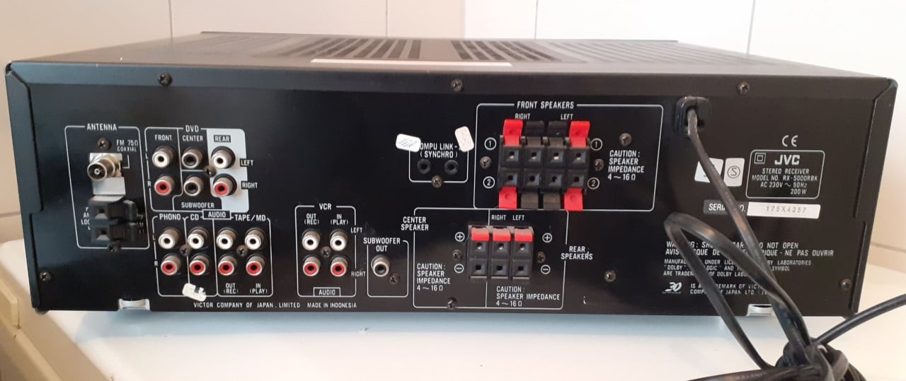 JVC tuner/versterker RX-5000R
