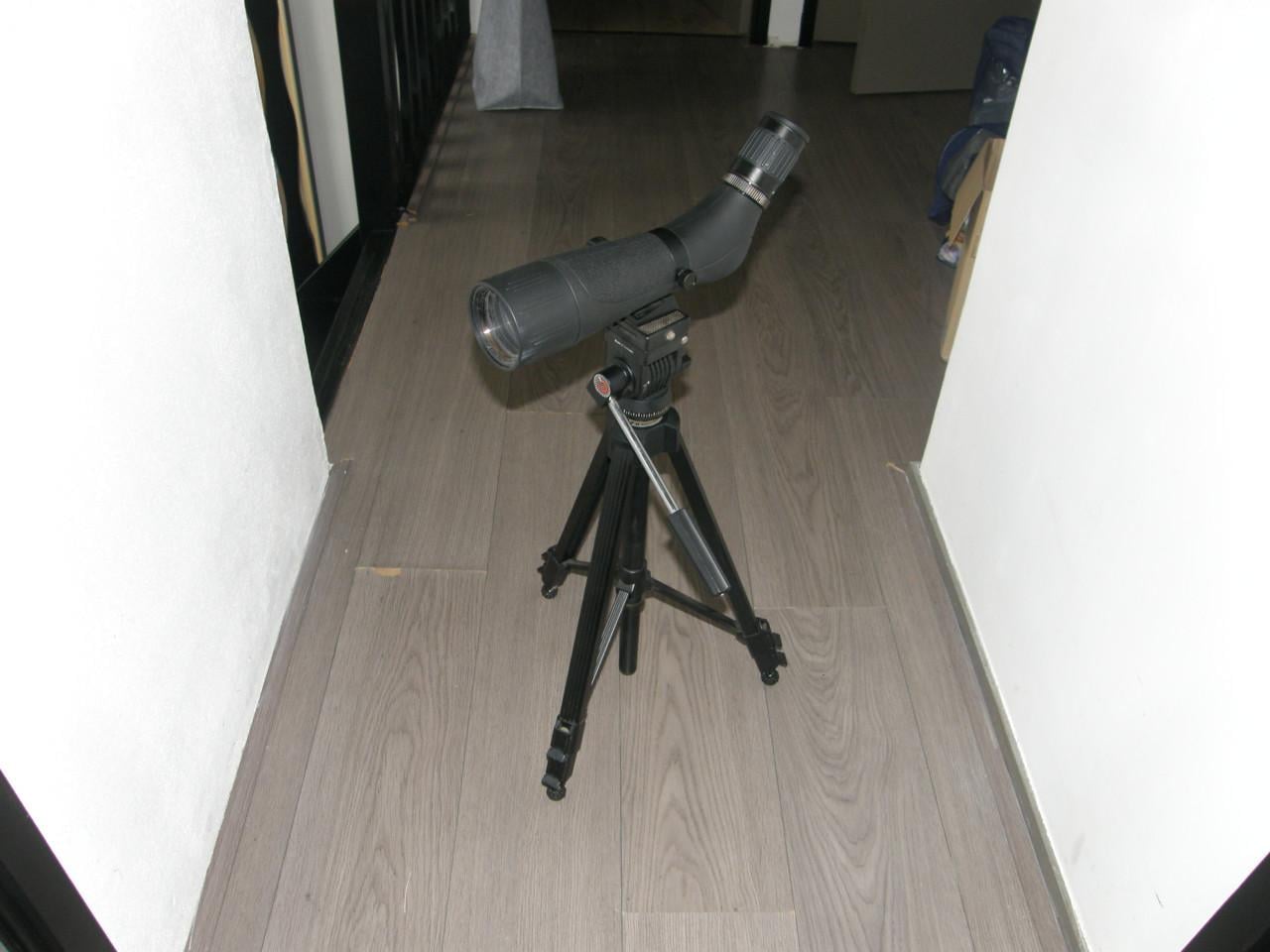 Gullmann statief met Bresser kijker