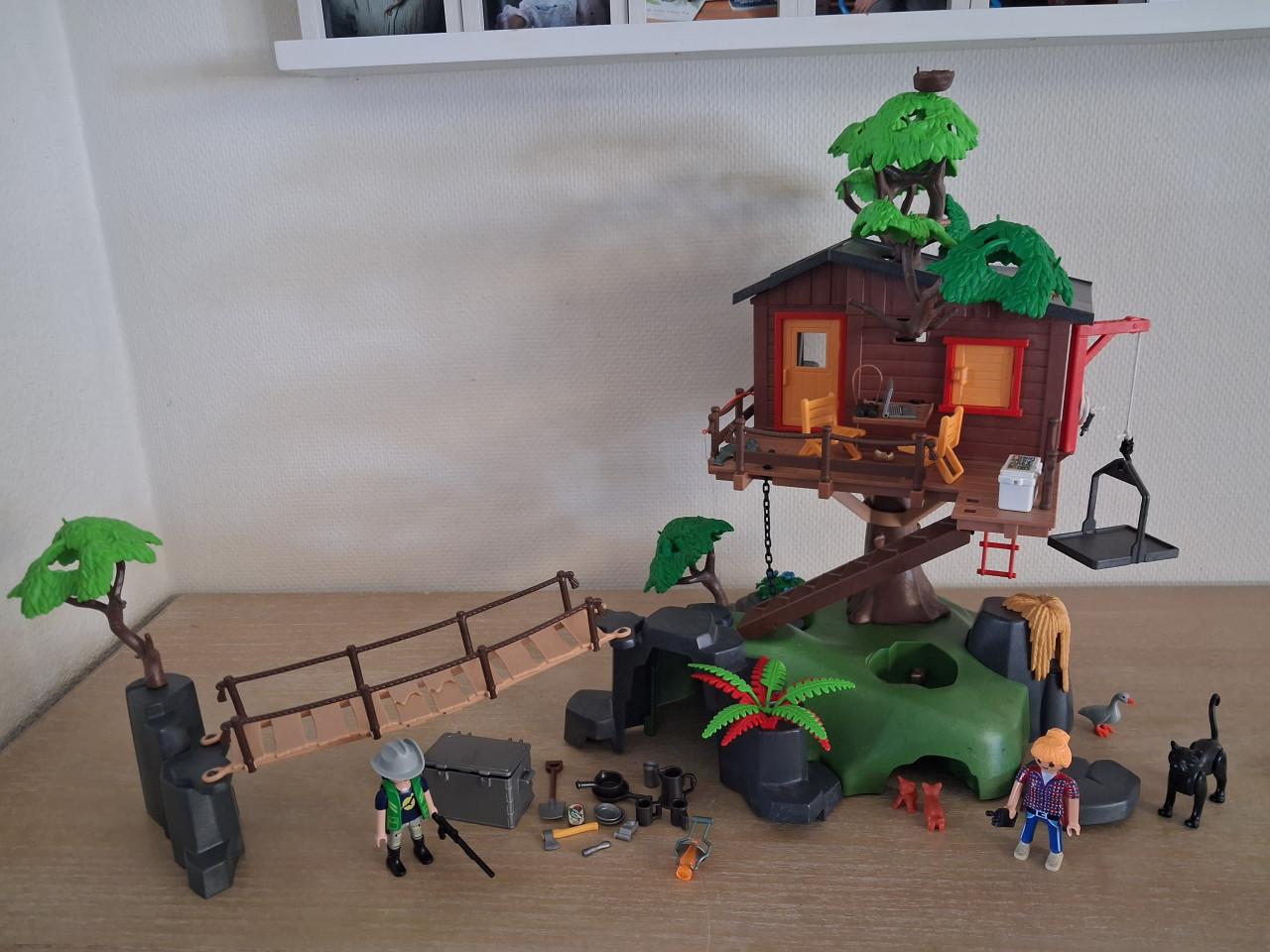 Playmobil avontuurlijke boomhut setnr 5557