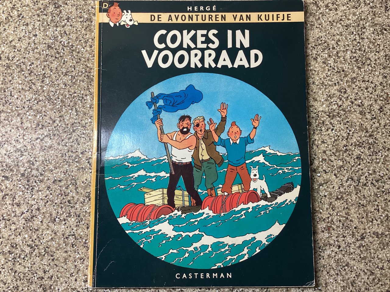 Kuifje. Cokes in voorraad. De 7 kristallen bollen. Vlucht 714.  etc.