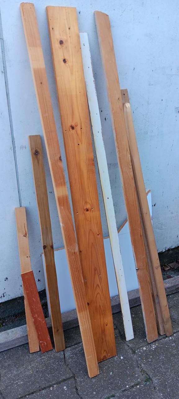 STEVIGE HOUTEN PAAL, TON, PLANK