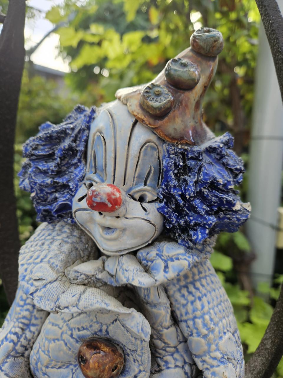 Keramiek Clown 40 cm.