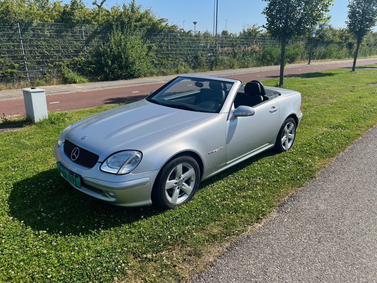 Zeer fraaie Mercedes SLK uit 2003, Automaat met slechts 138.000 km