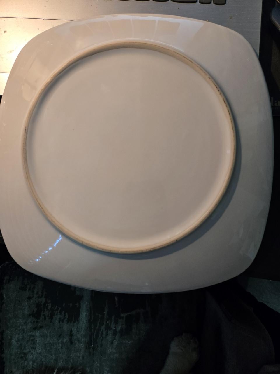 Bord uit de 'Patchwork Angels'-serie, 30x30cm