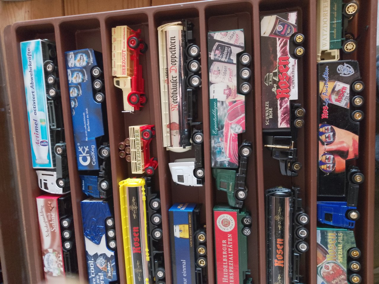 Te koop 1:87 reclame biertrucks