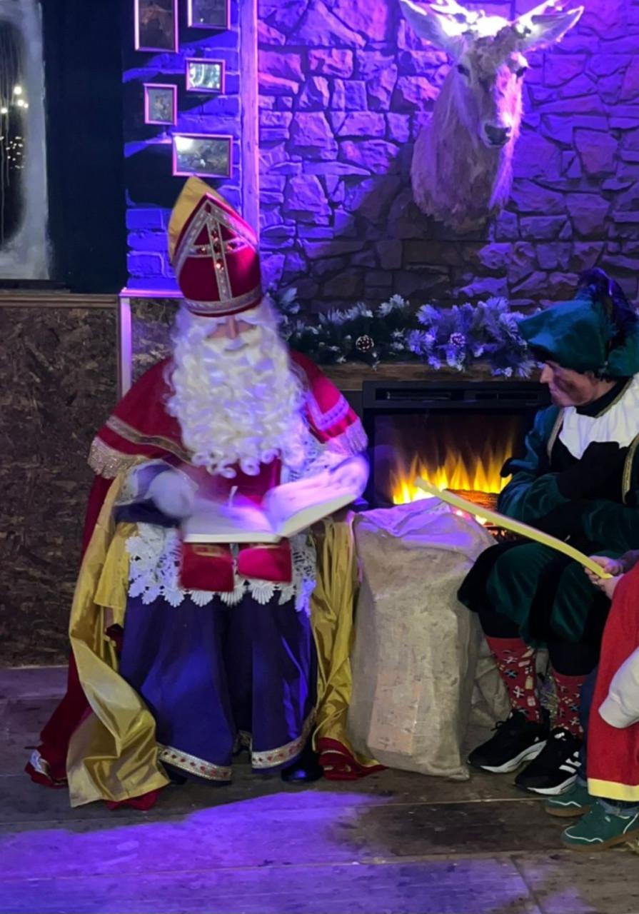 Sinterklaas bezoek