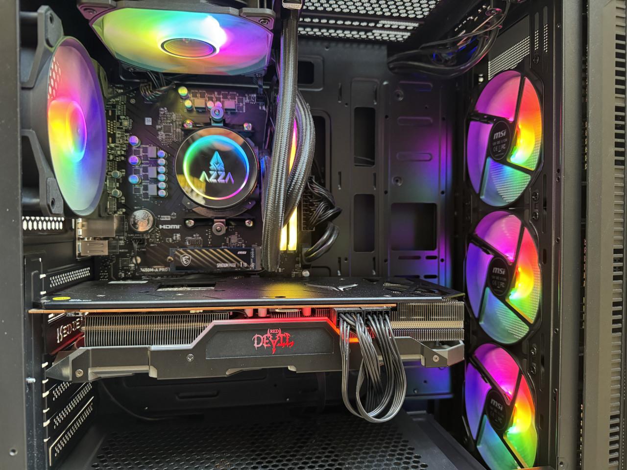 RX 5700 XT Red Devil | Ryzen 5 5500 |  16GB RGB | 1TB NVMe
