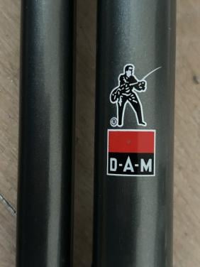 Te koop nieuwe zeehengel Merk Dam lang 4.20 meter werpgewicht 100 tot 200 g