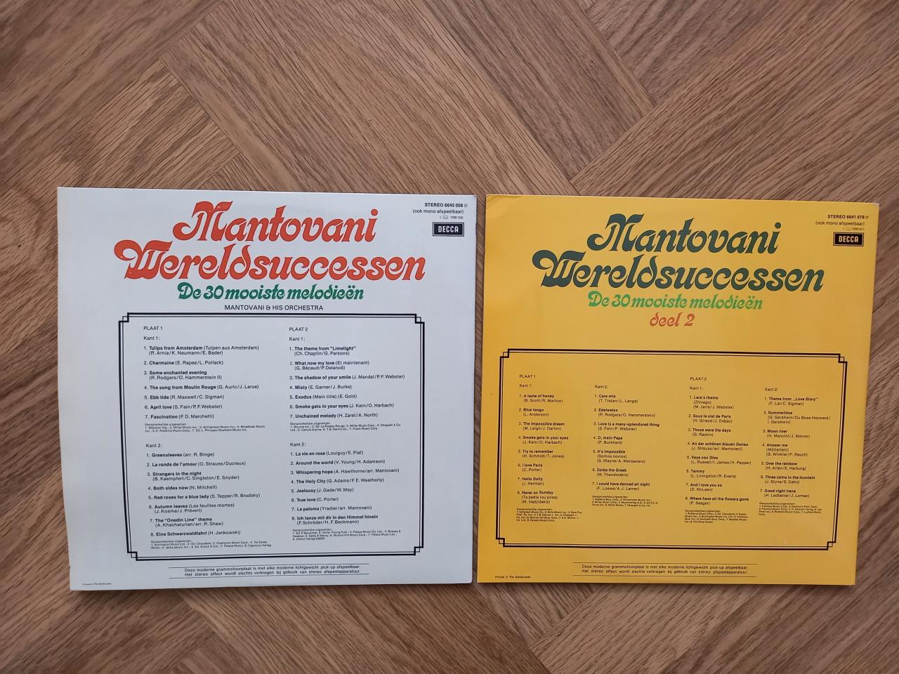 LP´s 2x Mantovani