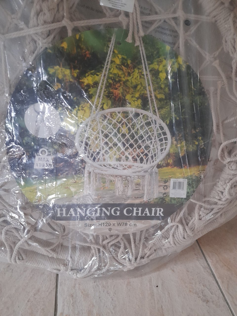 Hanging chair (NIEUW)
