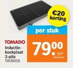 Dubbele Inductie kookplaat 2 kookzones Boostfunctie 3000 W Normale stekker