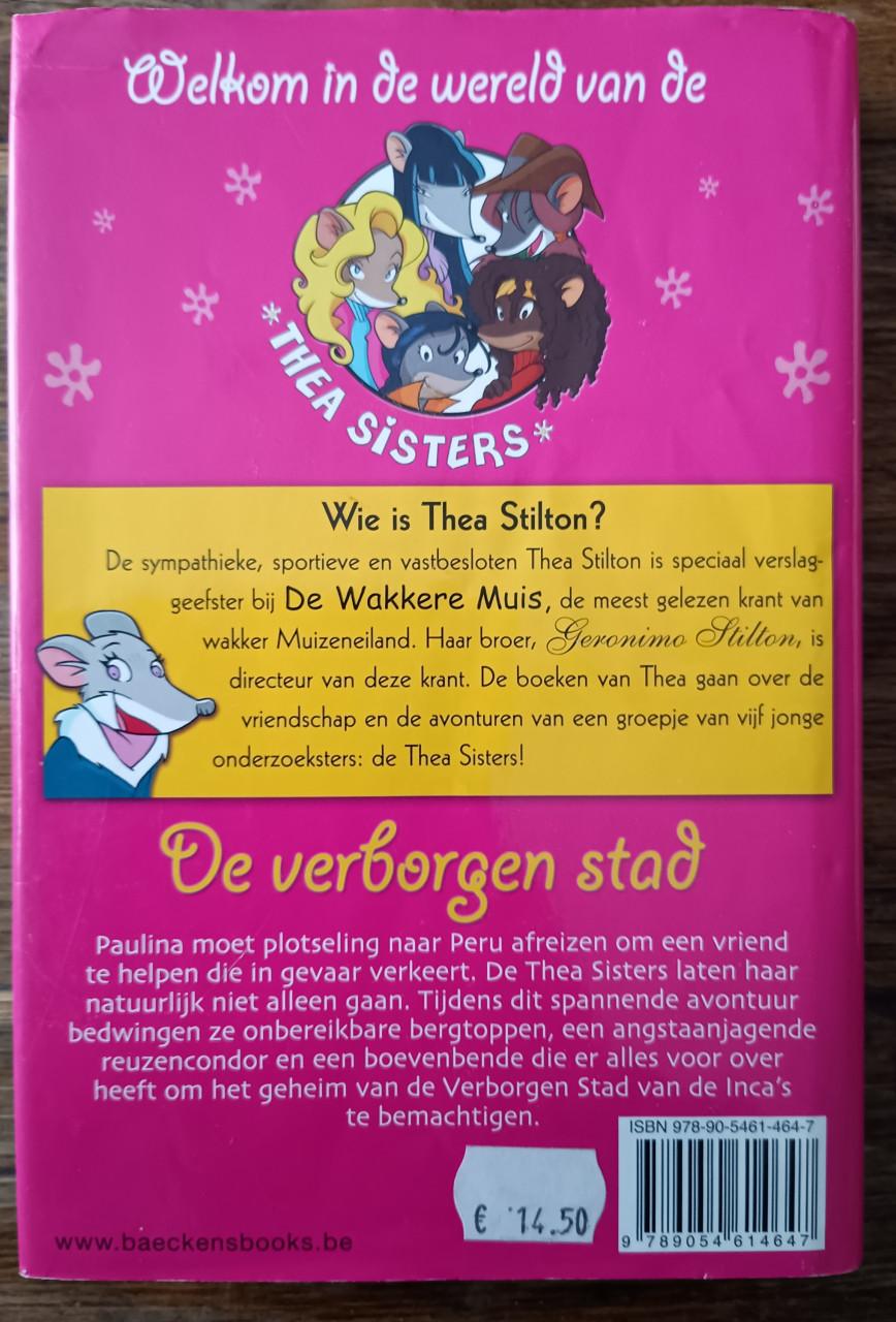 Drie boeken Thea Stilton