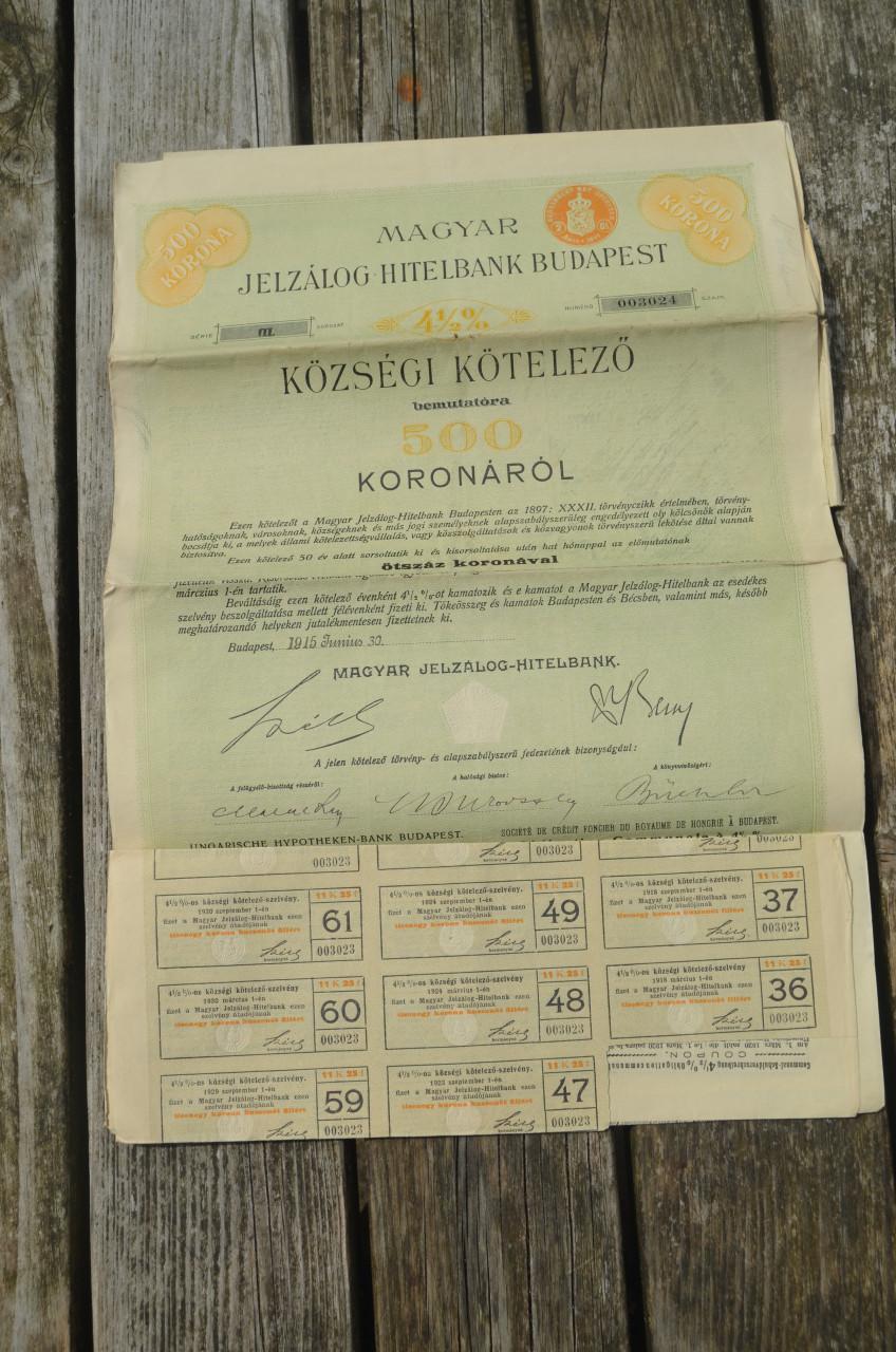 Diverse oude aandelen 1870 - 1910