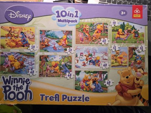 Trefl Disney Winnie de Poeh 10-in-1 puzzelset 3+jaar