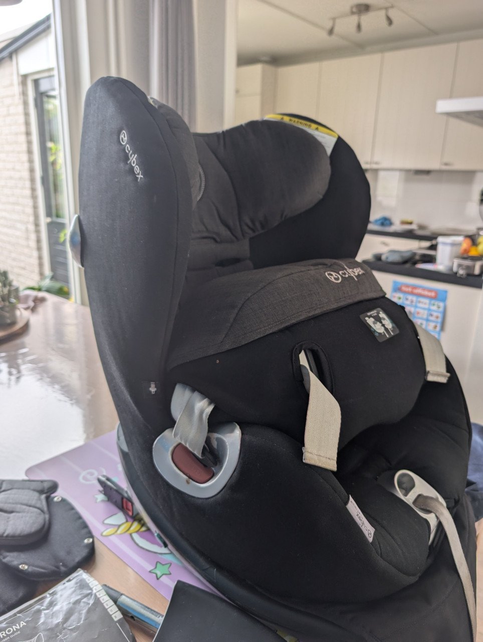 Autostoel Cybex Sirona plus 360 graden platinum editie 0-4 jaar