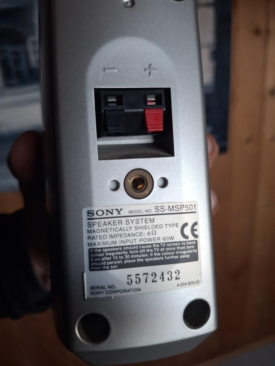 Sony surround sound system