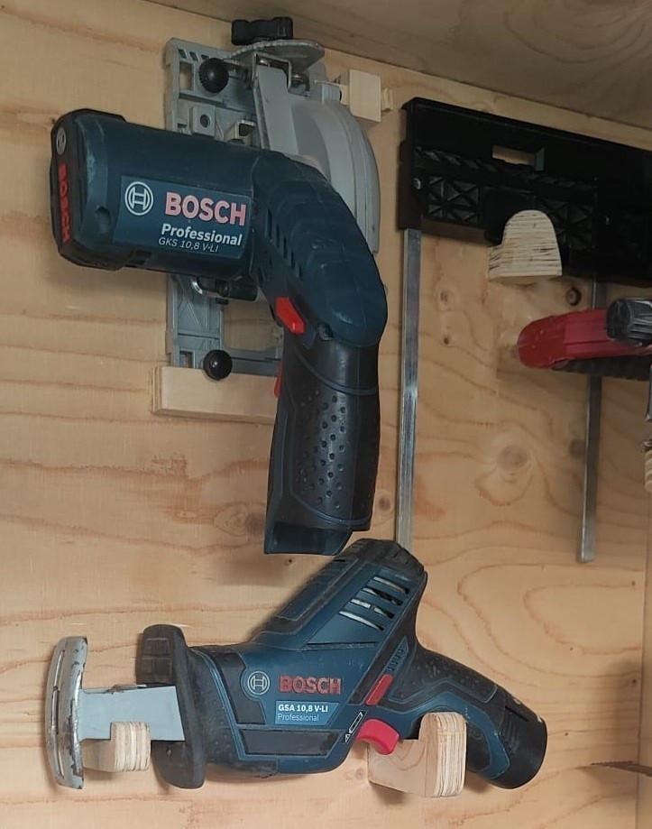 Bosch Prof set: cirkelzaag + recipro, 3x accu (6Ah), L-BOXX