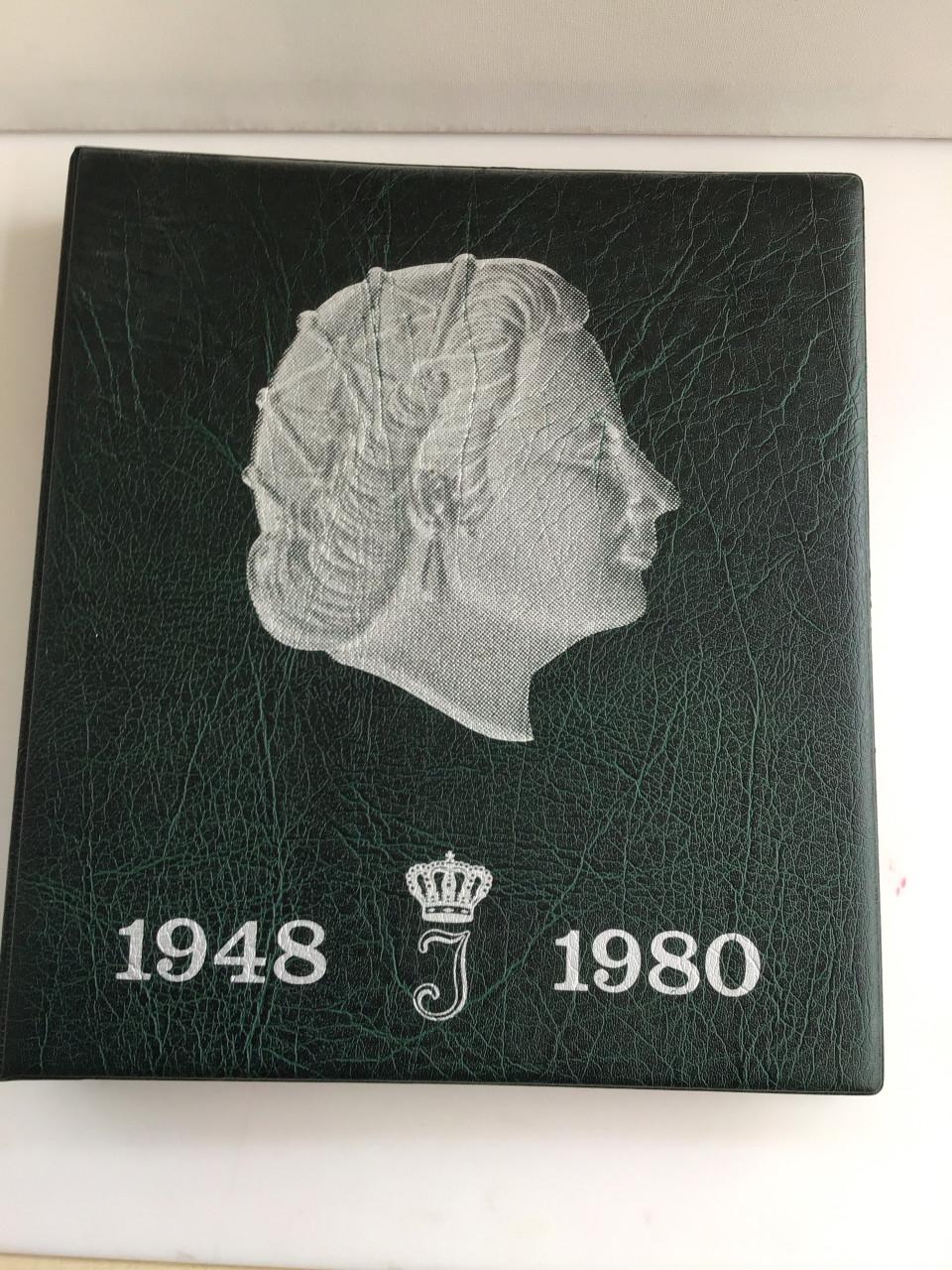 Munten album Koningin Juliana zonder zilveren munten